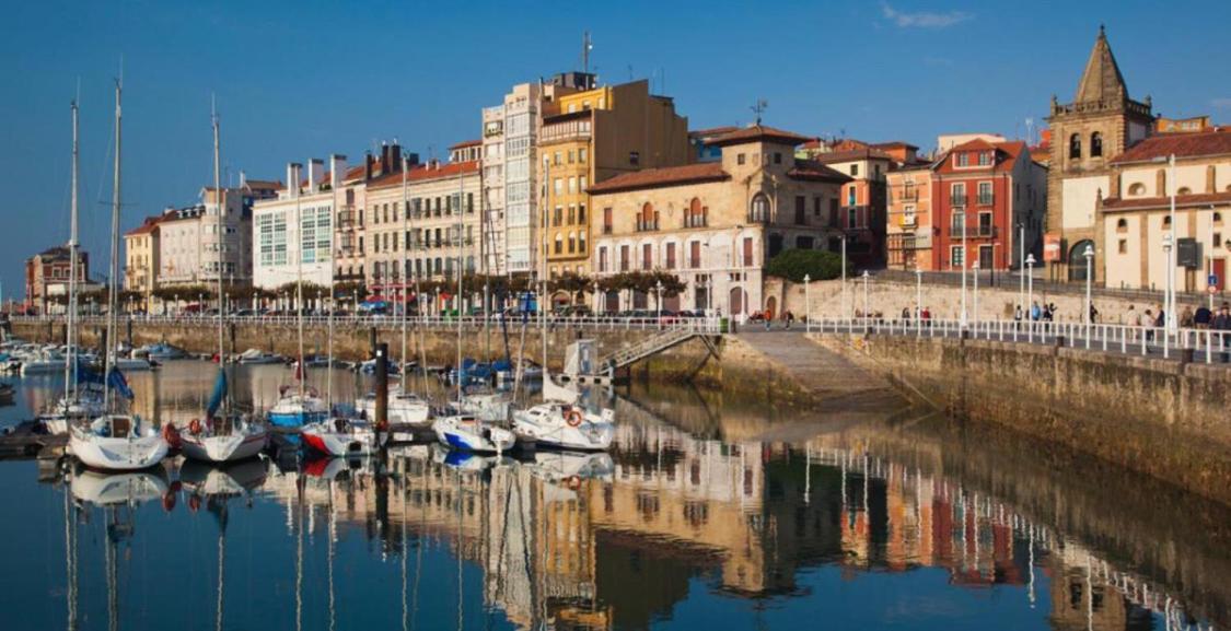 Friendly Vistas Mar Apart 3H Y Garaje Leilighet Gijón Eksteriør bilde